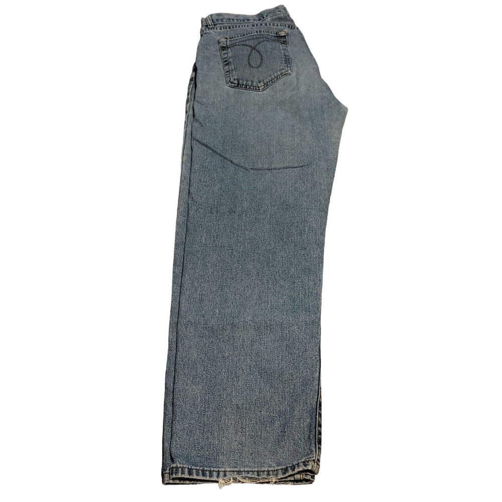Vintage Women's Calvin Klein Size 15 (36x32) Boyfriend Jeans Double Stone Wash